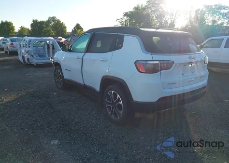 2023 Jeep Compass Limited 4X4 из США, поврежденный, VIN 3C4NJDCN6PT510545